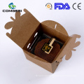 Eco-friendly disposable custom cake boxes free logo printing easy to go boxes